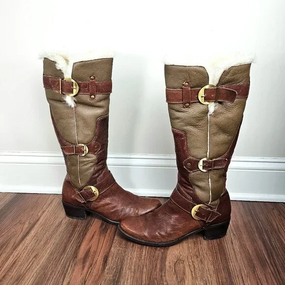 Charles David Size 10B Premium Leather Boots - Picture 2 of 10